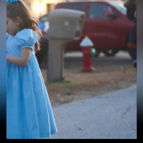 Wendy Darling Halloween
Blue Puff Sleeve Dress with Ribbon - Picture 7 of 7